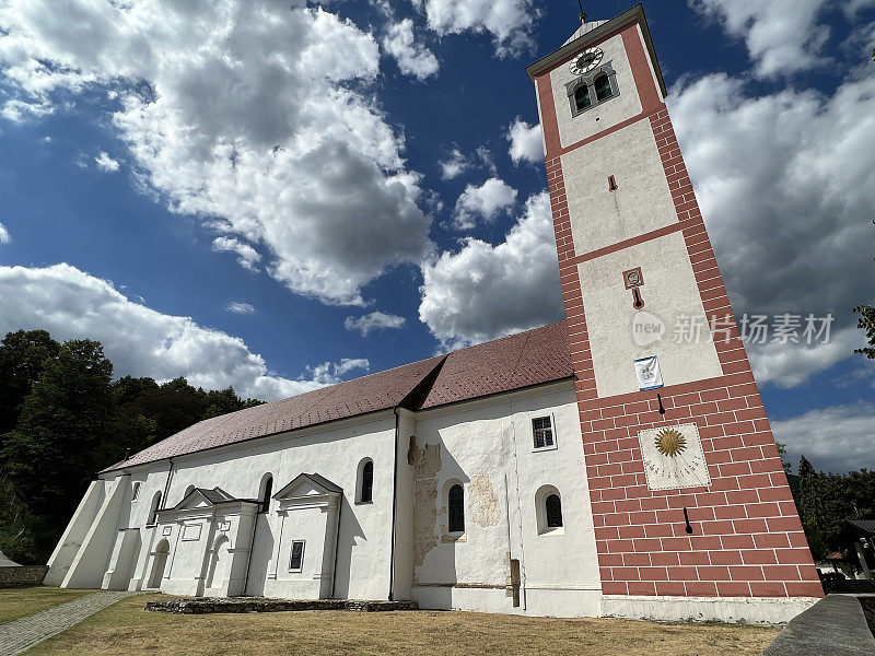 克罗地亚大利卡-斯拉沃尼亚圣奥古斯丁主教教区教堂(Župna Crkva Sv。Augustina Biskupa, Velika - Slavonija, Hrvatska)